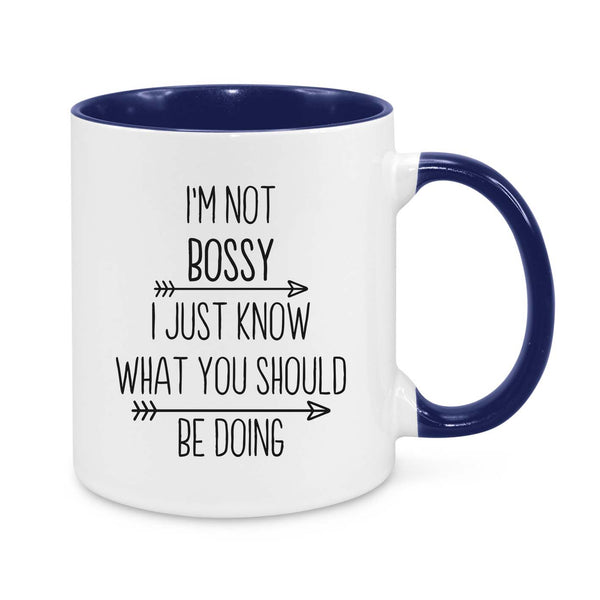 I'm Not Bossy Novelty Mug