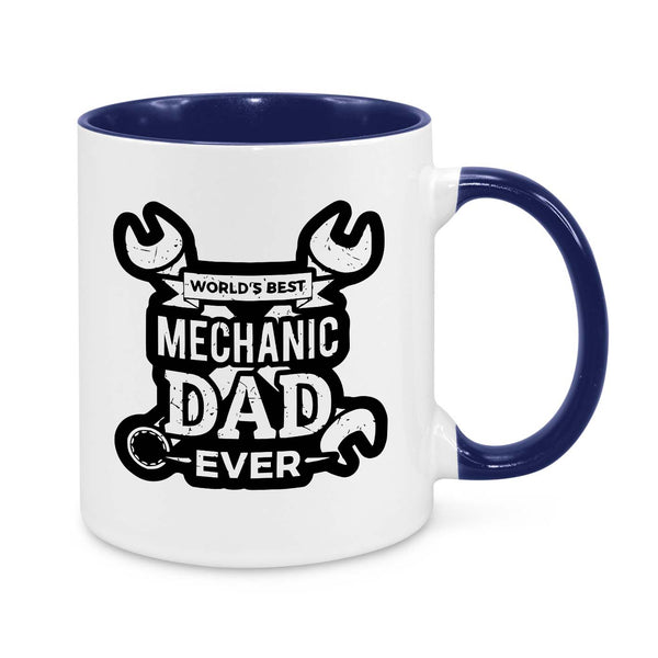 World's Best Dad Mechanic Novelty Mug