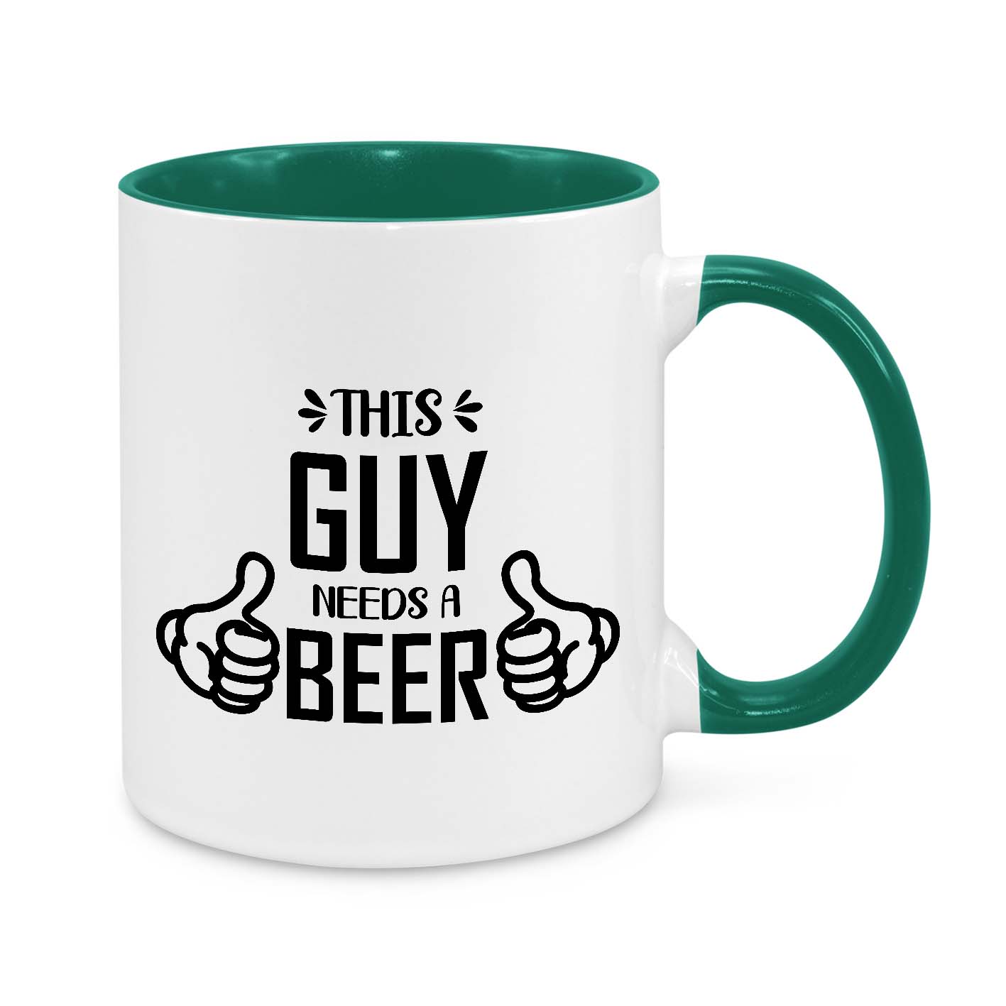 This Guy Needs a Beer Novelty Mug