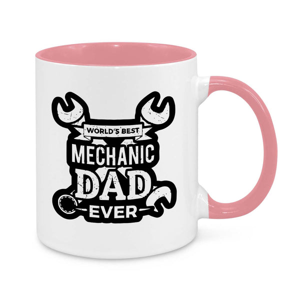 World's Best Dad Mechanic Novelty Mug