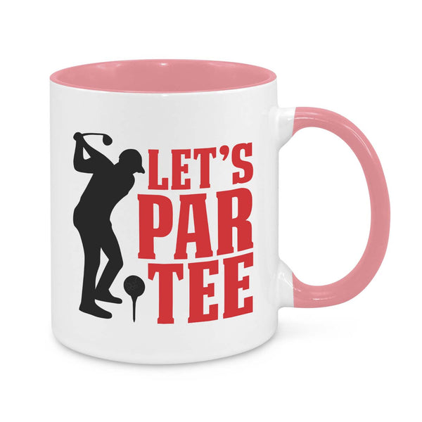 Let’s Par Tee Golf Mug – Funny 11oz Coffee Cup for Golfers – Novelty Gift for Golf Lovers, Birthdays & Christmas