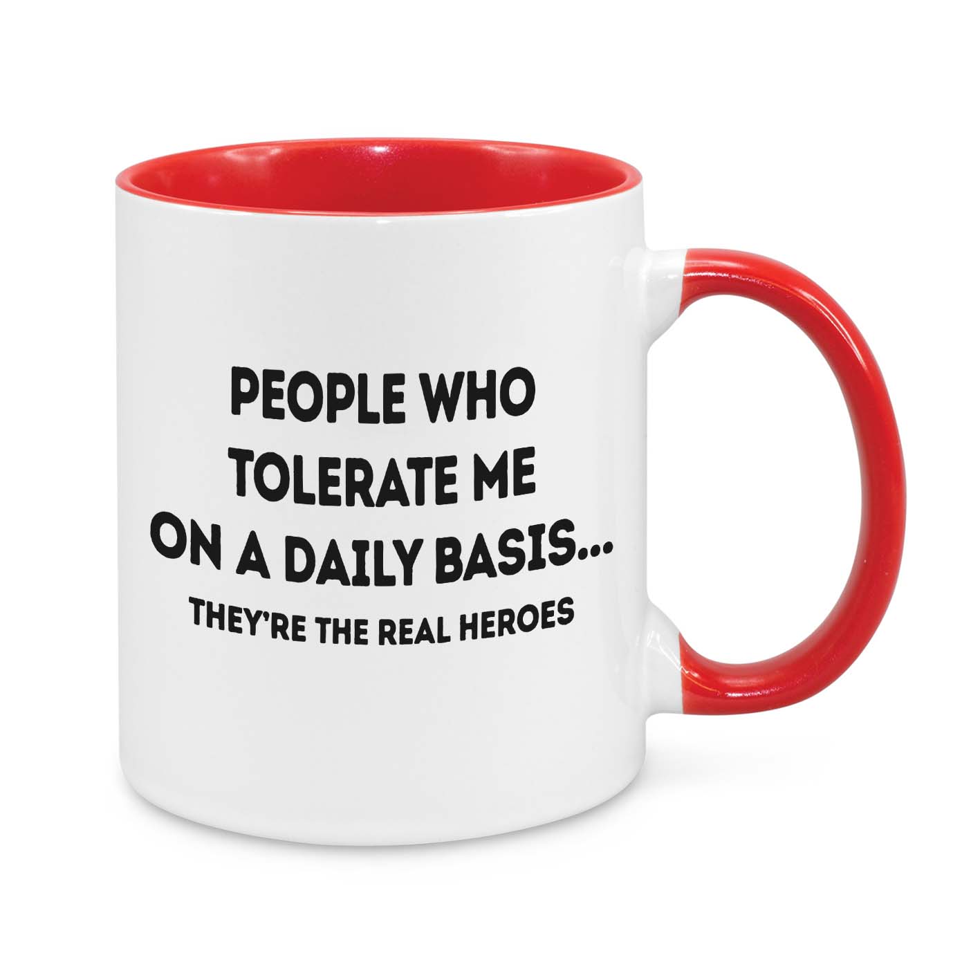 People Who Tolerate Me on Daily Bases Novelty Mug