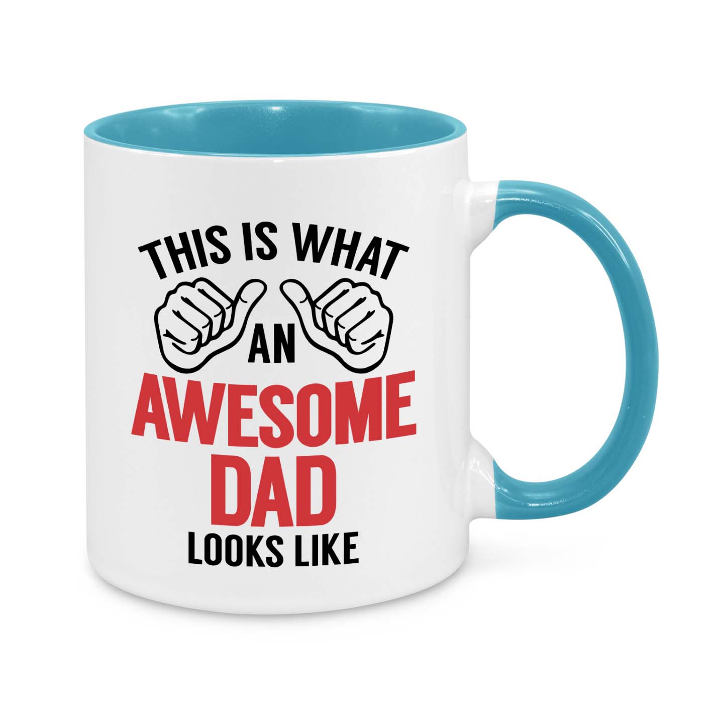 Awesome Dad Mug – Funny 11oz Coffee Cup Gift for Dads – Father’s Day, Birthday & Christmas Present