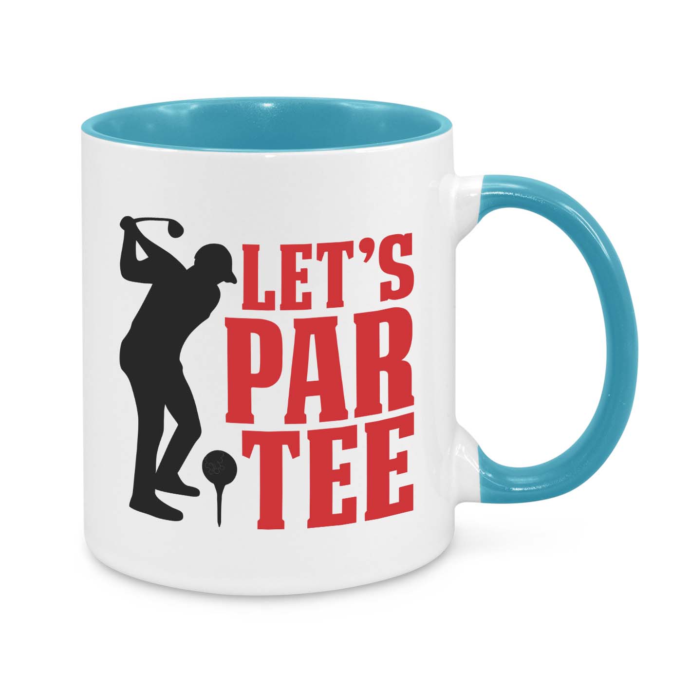 Let’s Par Tee Golf Mug – Funny 11oz Coffee Cup for Golfers – Novelty Gift for Golf Lovers, Birthdays & Christmas