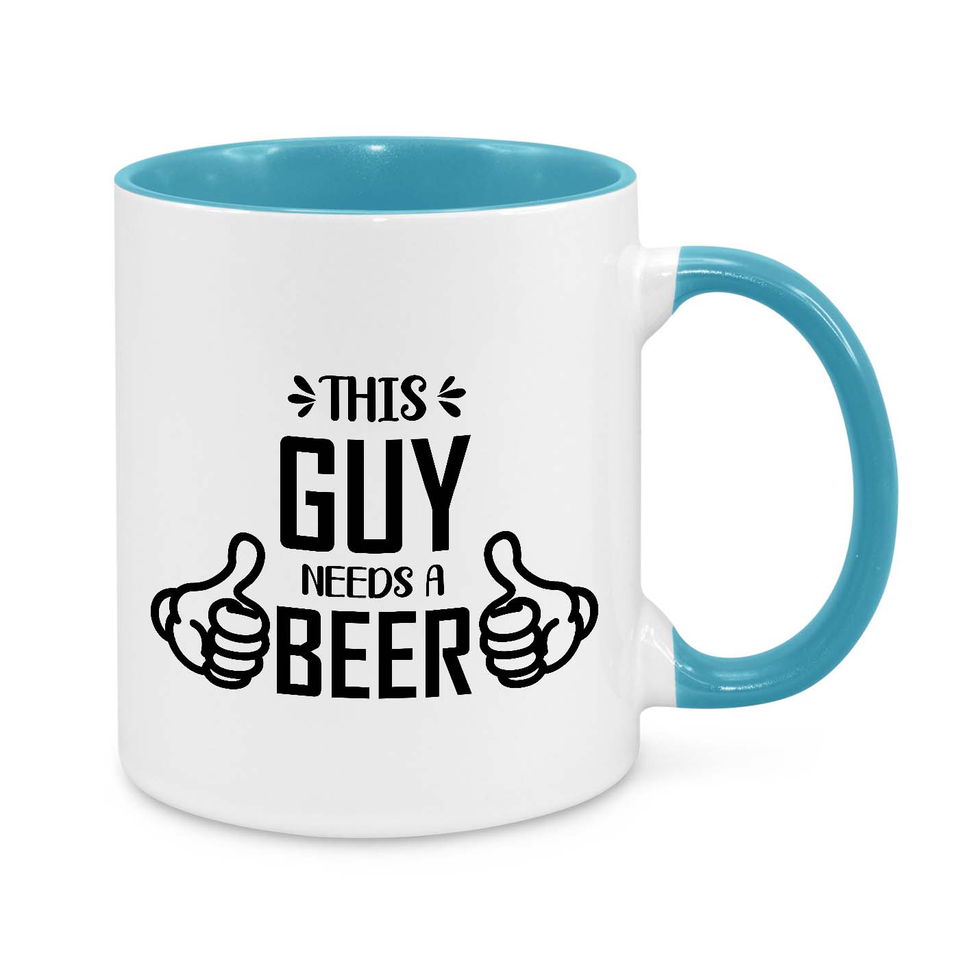 This Guy Needs a Beer Novelty Mug