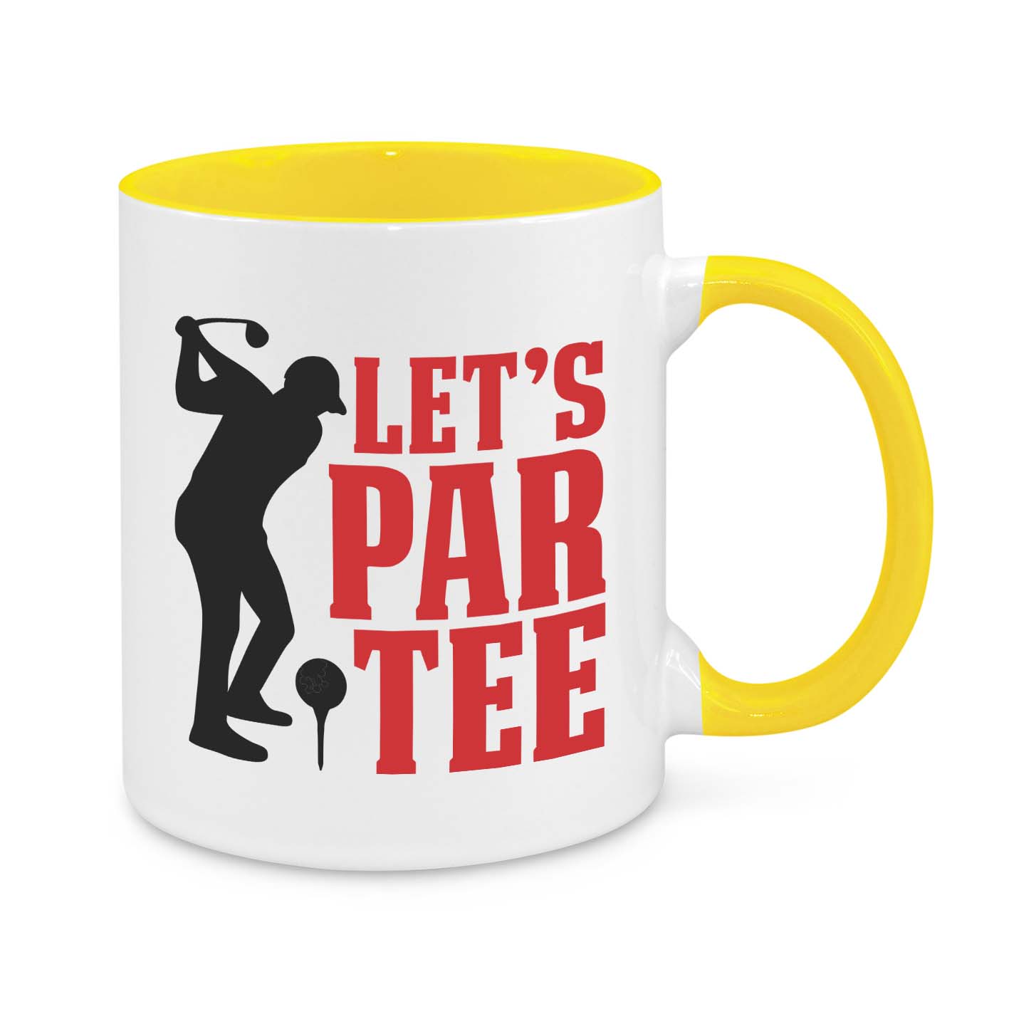 Let’s Par Tee Golf Mug – Funny 11oz Coffee Cup for Golfers – Novelty Gift for Golf Lovers, Birthdays & Christmas